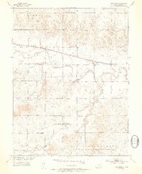 Bloomington 1953 topographic map thumbnail