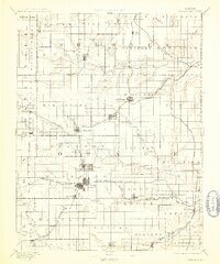 Burlingame 1894 topographic map thumbnail