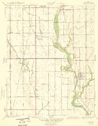 Derby 1943 topographic map thumbnail
