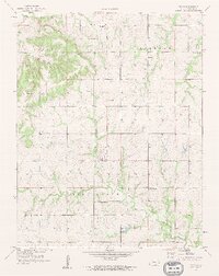 Devon 1958 topographic map thumbnail