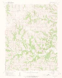 Easton SW 1961 topographic map thumbnail