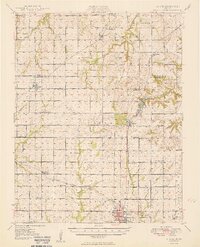 Girard 1949 topographic map thumbnail