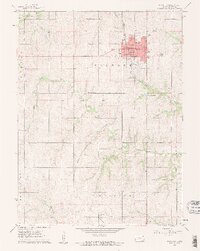 Hiawatha 1961 topographic map thumbnail