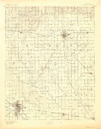 Hutchinson 1891 topographic map thumbnail