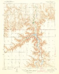 Lake McBride topographic map thumbnail