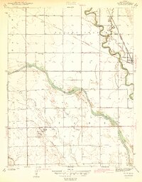 Maize 1942 topographic map preview