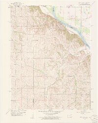 White Cloud 1959 topographic map thumbnail