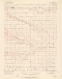 Modoc 1951 topographic map thumbnail