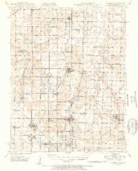 Mulberry 1948 topographic map thumbnail
