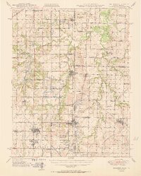 Mulberry topographic map thumbnail