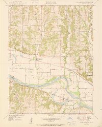 Williamstown 1950 topographic map thumbnail