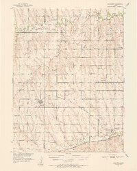 Norcatur 1951 topographic map thumbnail