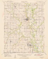 Oswego 1948 topographic map thumbnail