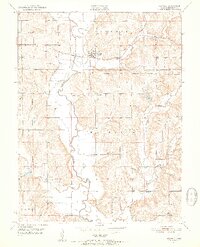 Ozawkie 1951 topographic map thumbnail