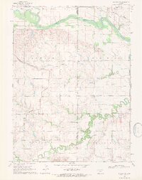 Scandia NW 1969 topographic map thumbnail