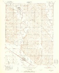 Rossville 1952 topographic map thumbnail