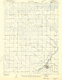 St. Francis 1942 topographic map thumbnail