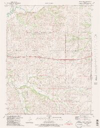 Swede Creek 1982 topographic map thumbnail