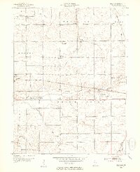 Maxville 1952 topographic map thumbnail
