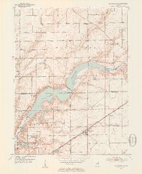 Mc Cordsville 1952 topographic map thumbnail