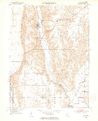 Mecca 1951 topographic map thumbnail