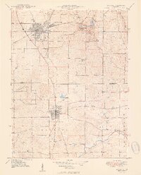 Mitchell 1950 topographic map thumbnail
