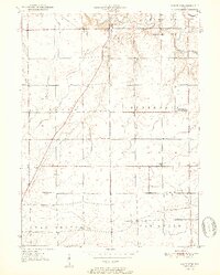Mount Etna 1951 topographic map thumbnail