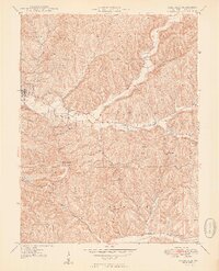 Nashville 1949 topographic map thumbnail