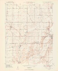 New Castle West 1949 topographic map thumbnail