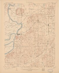 New Harmony 1903 topographic map thumbnail