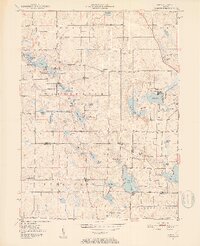 Ormas 1951 topographic map preview