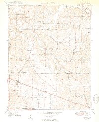 Palmyra 1950 topographic map thumbnail