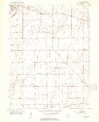Pendleton 1953 topographic map thumbnail