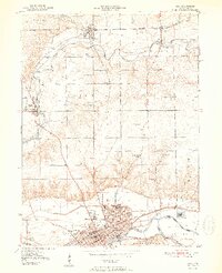 Peru 1951 topographic map thumbnail