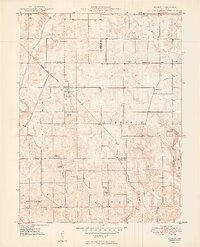 Quincy 1949 topographic map thumbnail