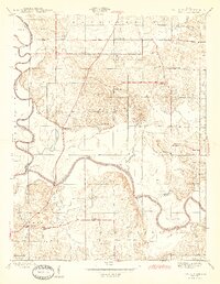 Sandy Hook 1945 topographic map thumbnail