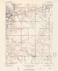 Seelyville 1952 topographic map thumbnail