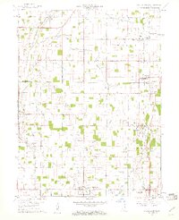 Sulphur Springs 1960 topographic map thumbnail