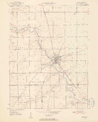 Warren 1952 topographic map thumbnail