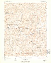Valeene 1950 topographic map thumbnail