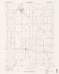 Windfall 1960 topographic map thumbnail