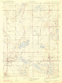 Wolcottville 1947 topographic map thumbnail