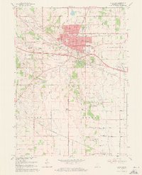 Valparaiso 1962 topographic map thumbnail