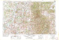 Vincennes 1956 topographic map thumbnail