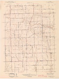 Allenton 1945 topographic map thumbnail