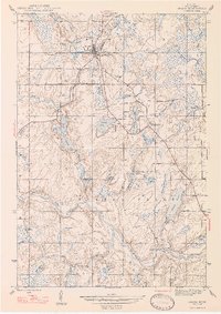 Amasa 1947 topographic map thumbnail