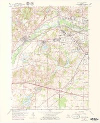 Augusta 1961 topographic map thumbnail