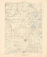 Bangor 1931 topographic map thumbnail