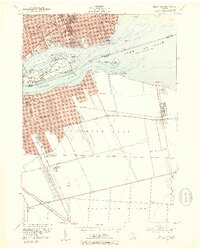 Belle Isle 1952 topographic map thumbnail