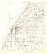 Benton Harbor 1930 topographic map thumbnail